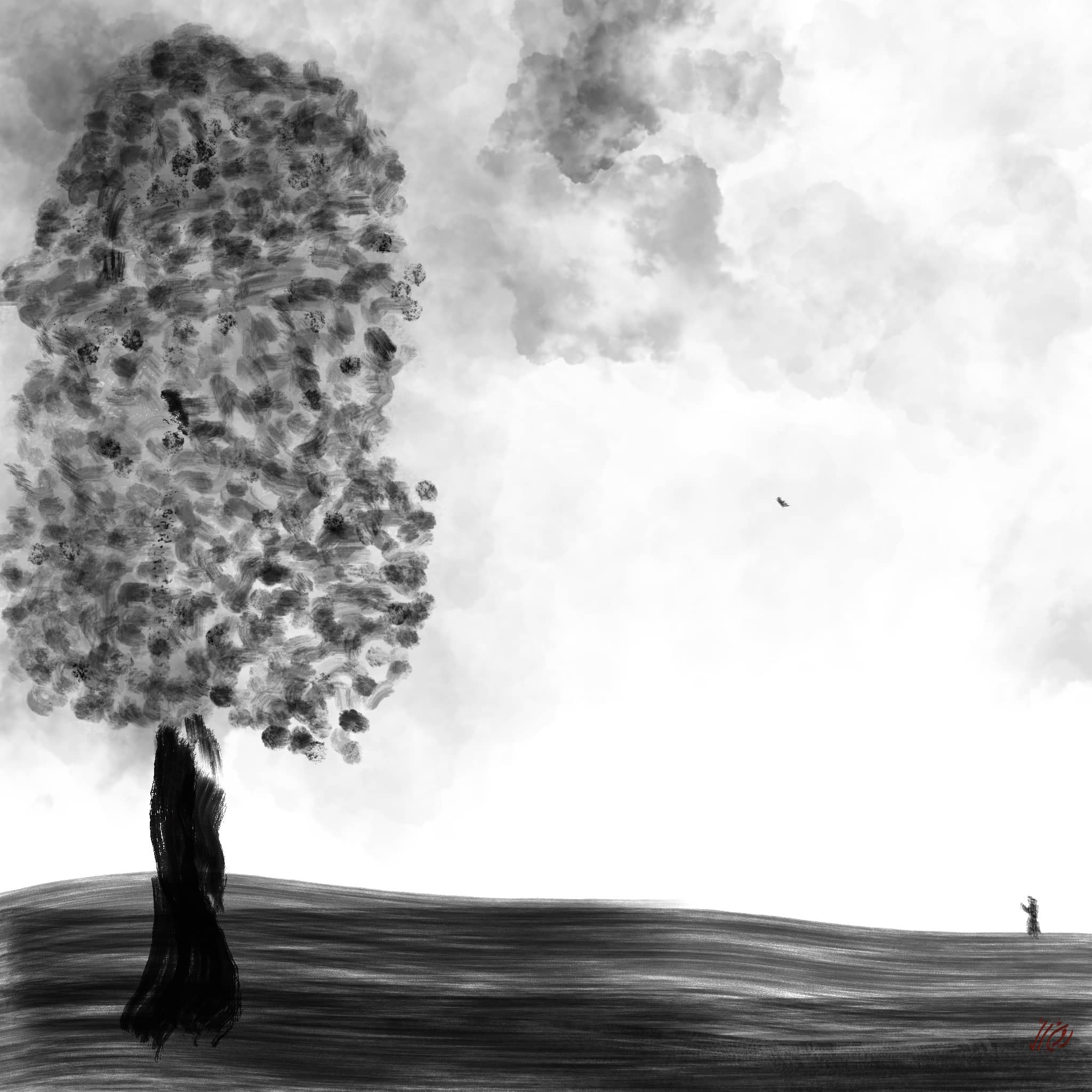 Digital painting by Sepehr Roshanshomal