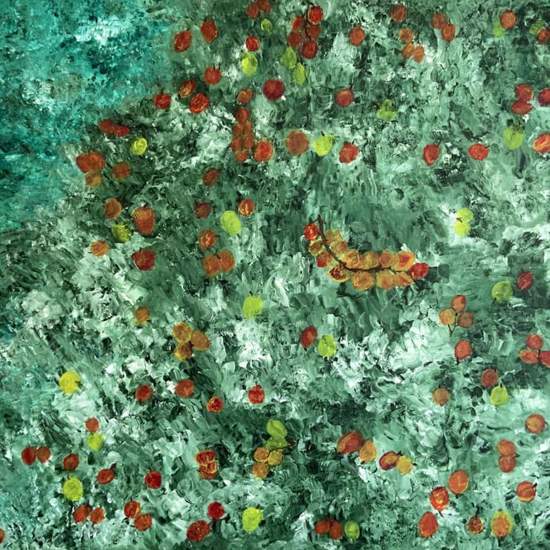 Acrylic painting by Sepehr Roshanshomal