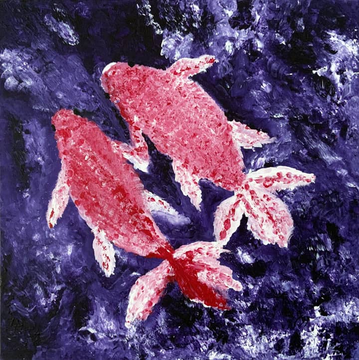 Acrylic painting by Sepehr Roshanshomal