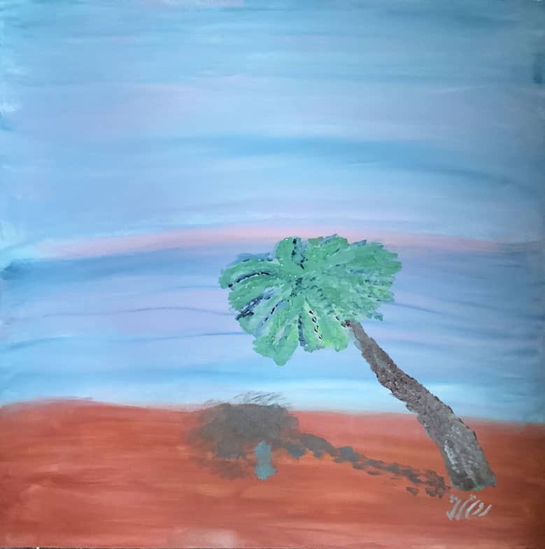 Acrylic painting by Sepehr Roshanshomal