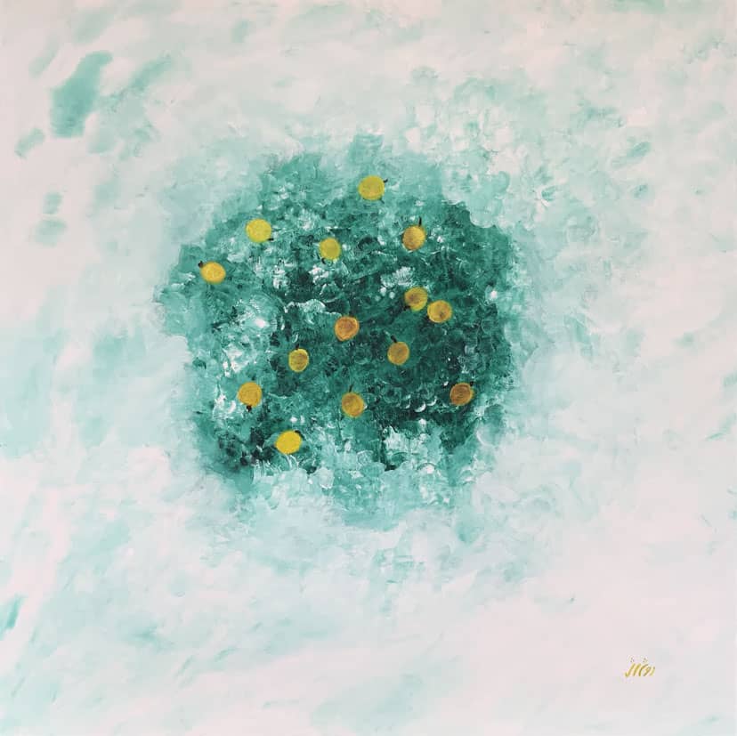 Acrylic painting by Sepehr Roshanshomal