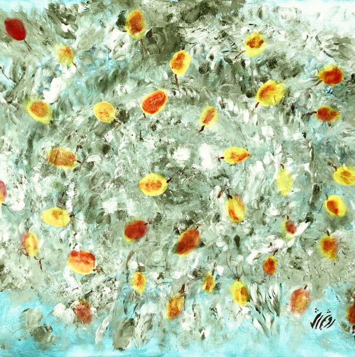 Acrylic painting by Sepehr Roshanshomal