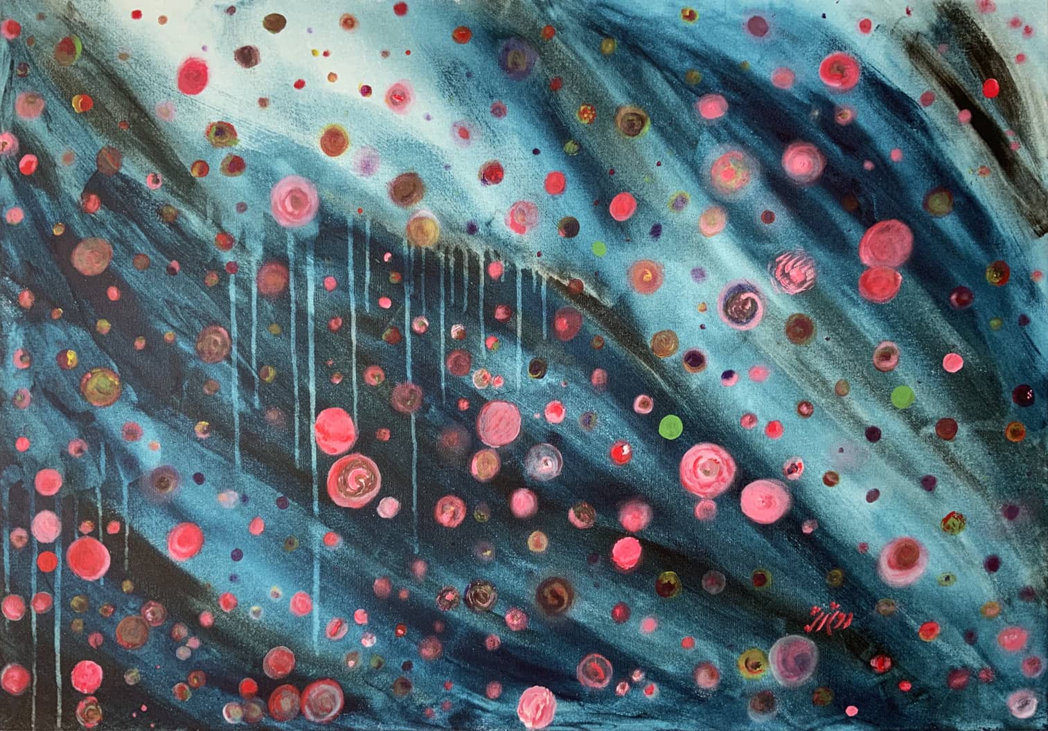 Acrylic painting by Sepehr Roshanshomal