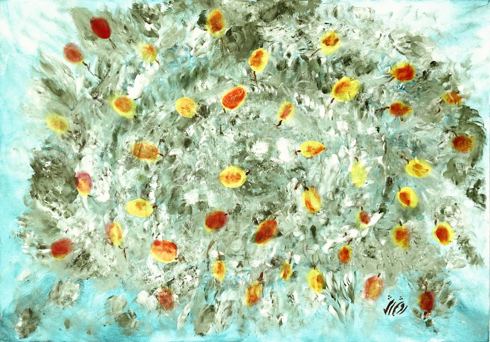 Acrylic painting by Sepehr Roshanshomal