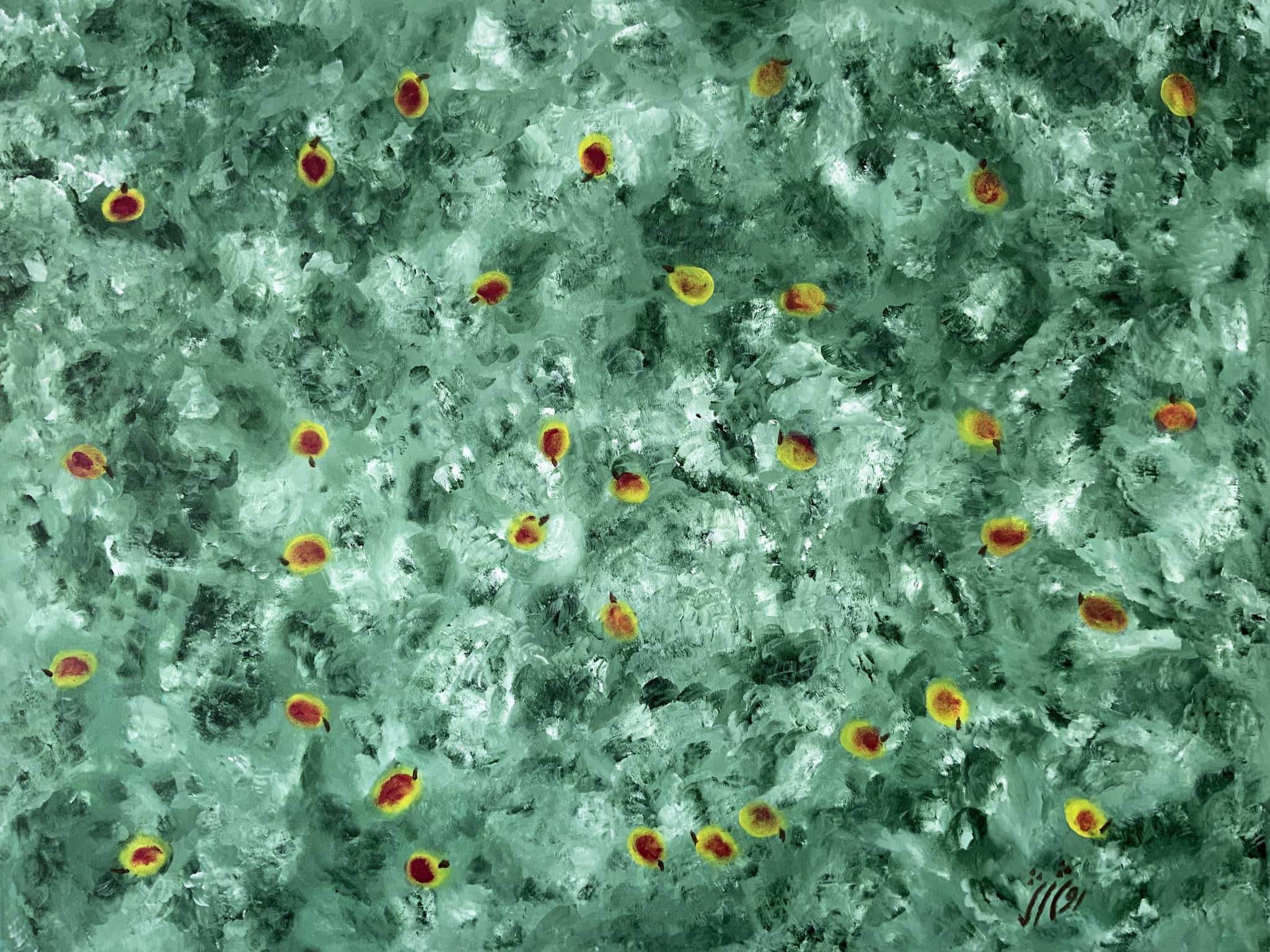 Acrylic painting by Sepehr Roshanshomal