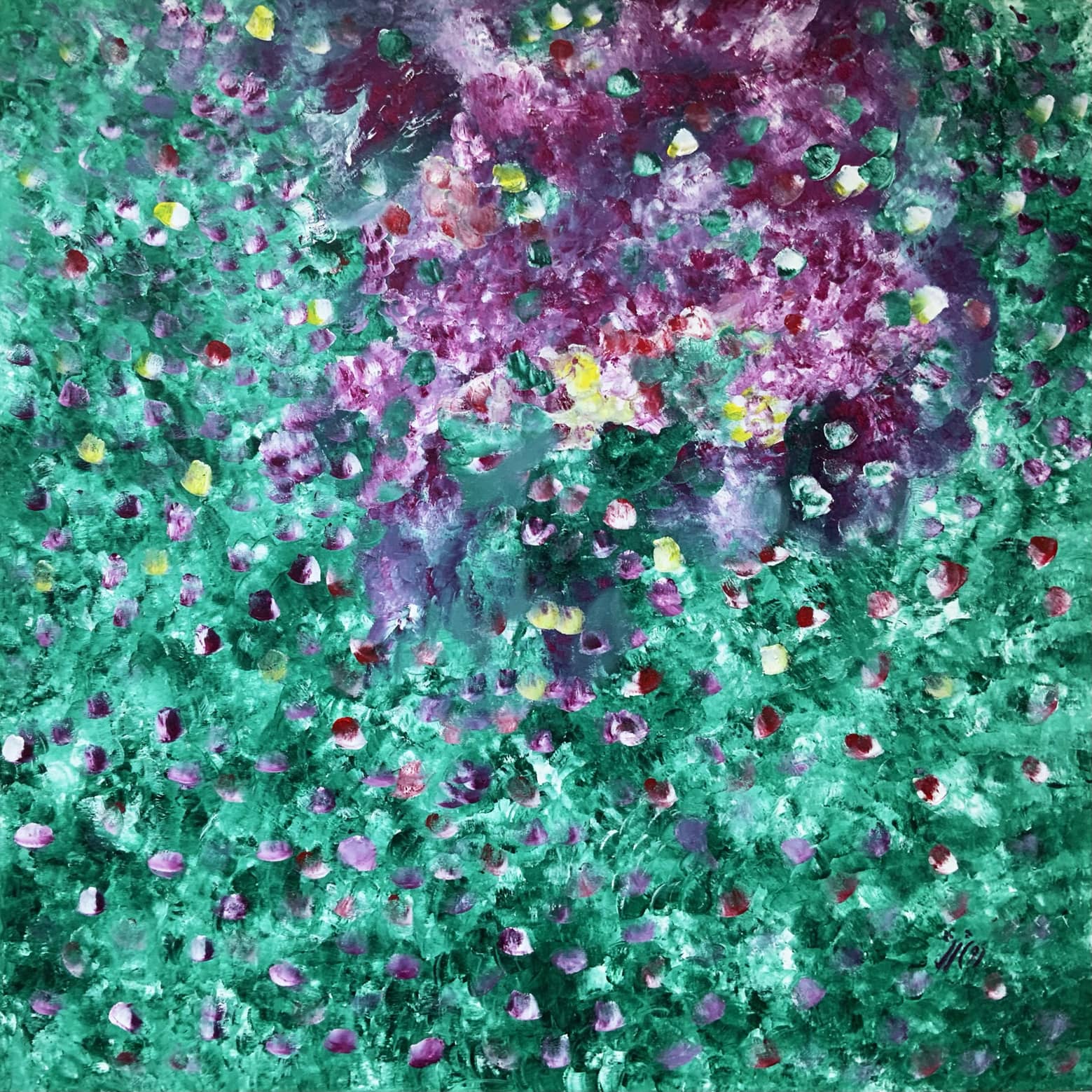 Acrylic painting by Sepehr Roshanshomal