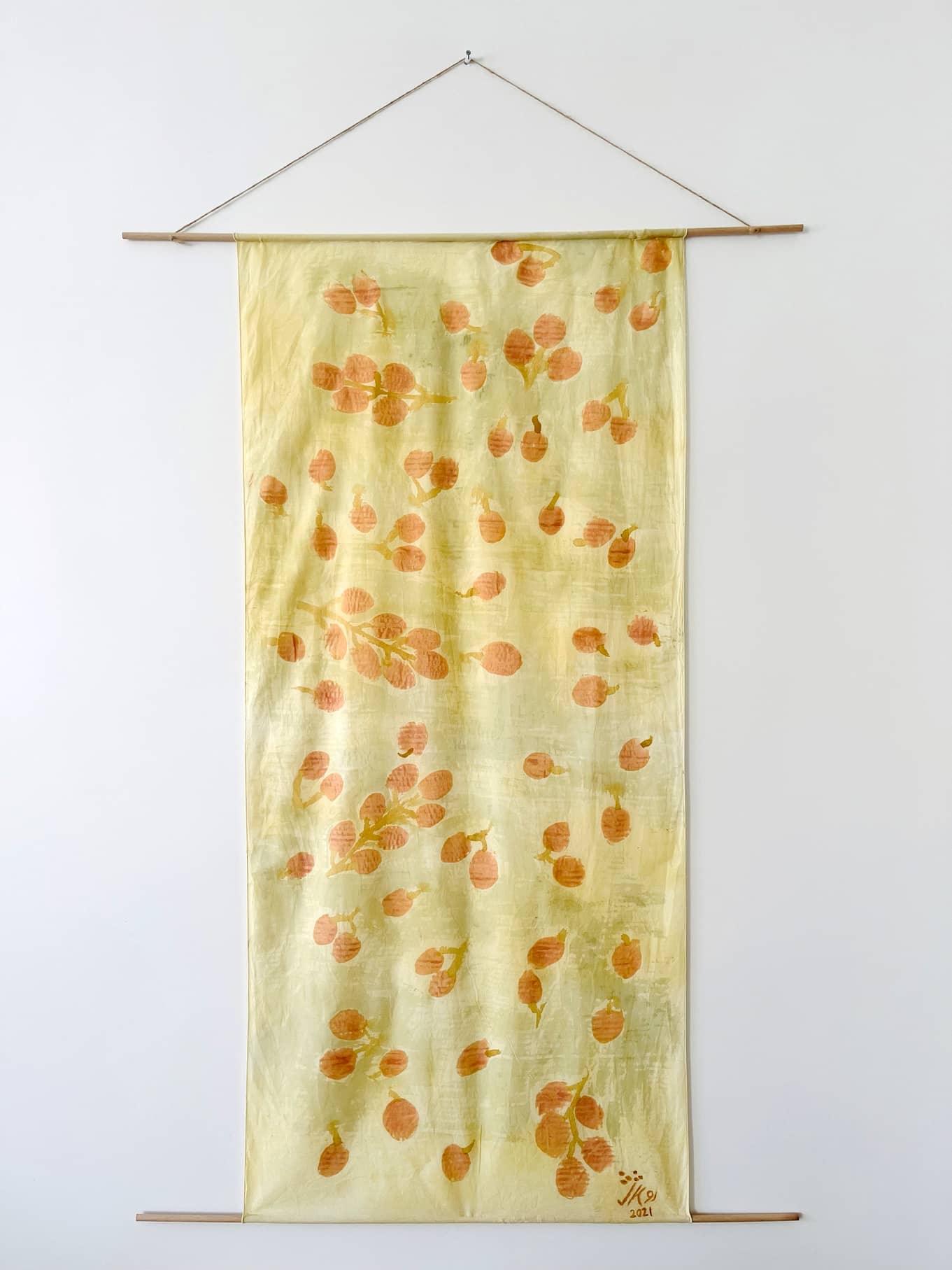 Natural Dye painting by Sepehr Roshanshomal