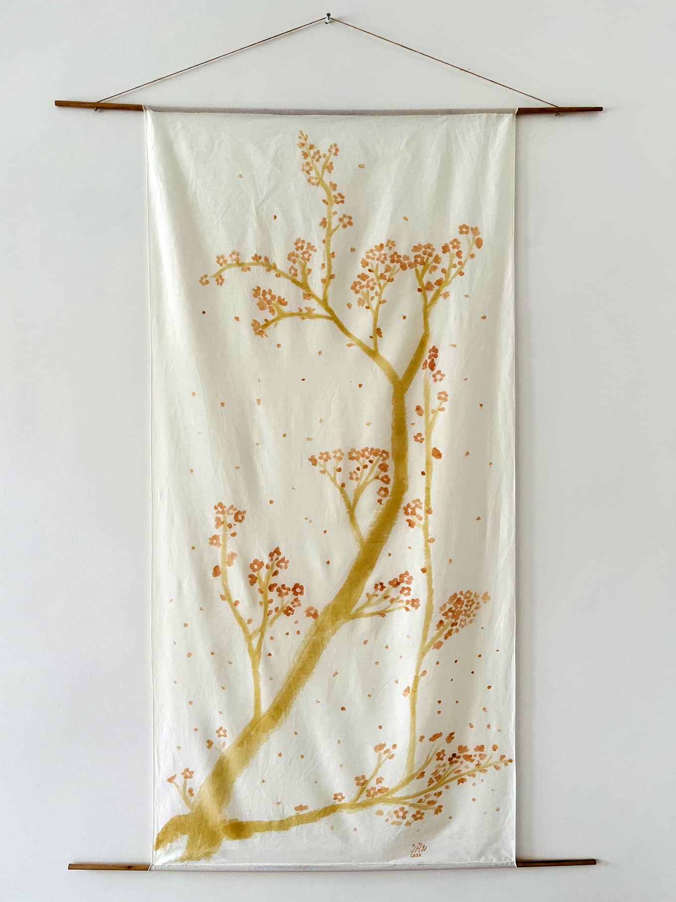 Natural Dye painting by Sepehr Roshanshomal