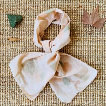 Natural dye on cotton fabric painting by Sepehr Roshanshomal