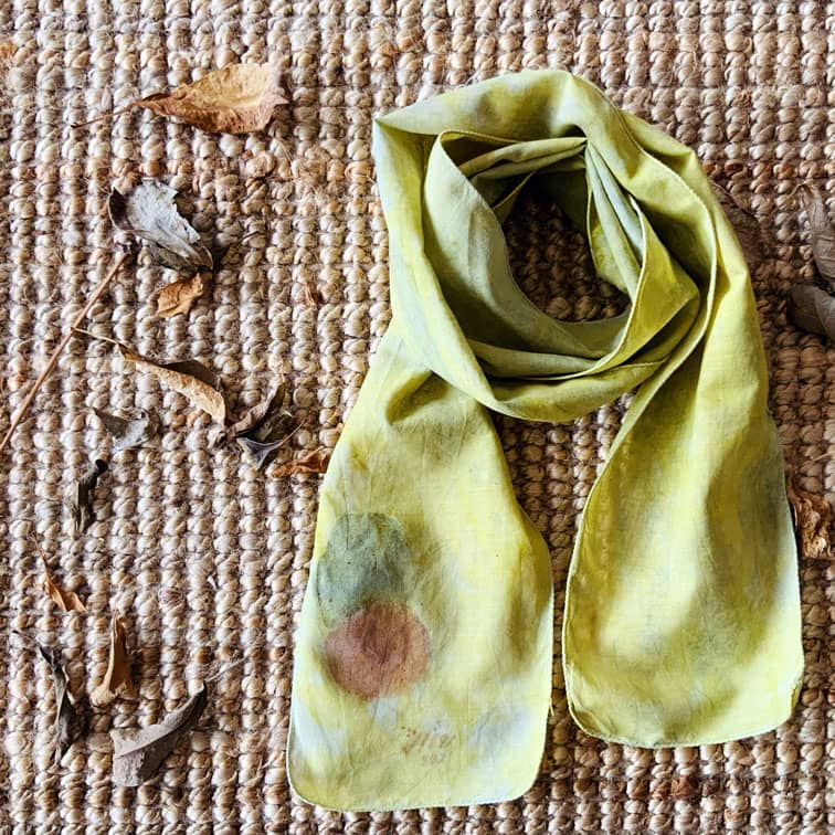 Natural dye on cotton fabric painting by Sepehr Roshanshomal