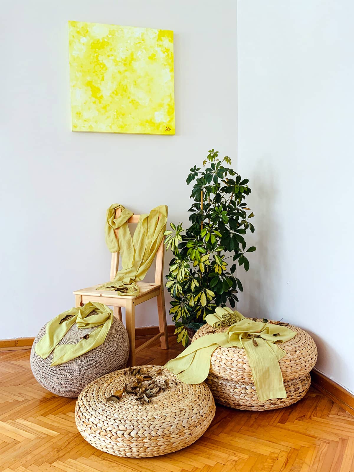 Natural Dye painting by Sepehr Roshanshomal